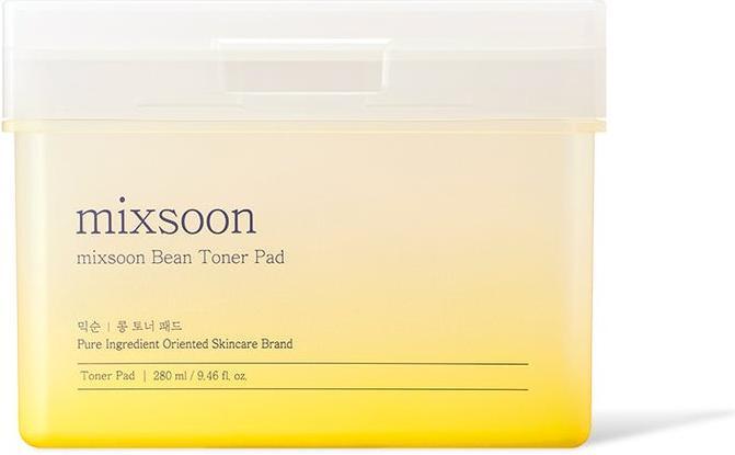Mixsoon Bean Toner Pad Moisturizing Elasticity Exfoliation with Bean Extracts (280 ml)