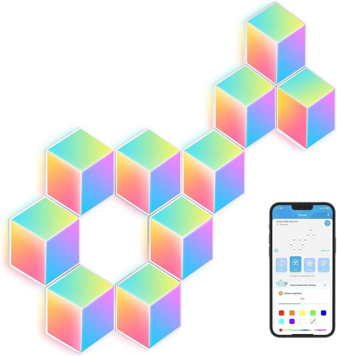 Image du produit Govee Glide Hexa Pro (0 lm)
