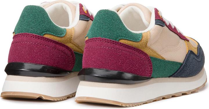 Actual product image La Redoute Collections Multicoloured running sneakers in retro style (37)