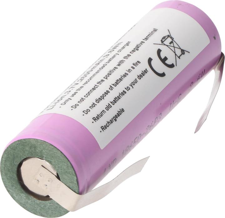 Image du produit AccuCell Batterie Bosch Ciso avec cosses à souder à monter soi-même (3.7 V)