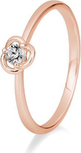 Actual product image Breuning RING - Rose setting with diamond (57, 750/18 K Gold)