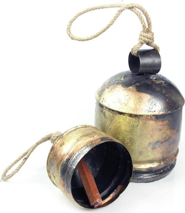 Actual product image Boltze Home Cowbell Graufi Large