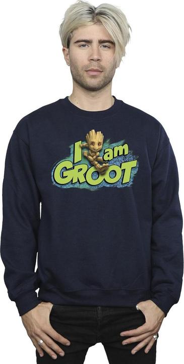 Immagine prodotto Guardians Of The Galaxy I Am Groot Jumping Felpa Uomo (S)