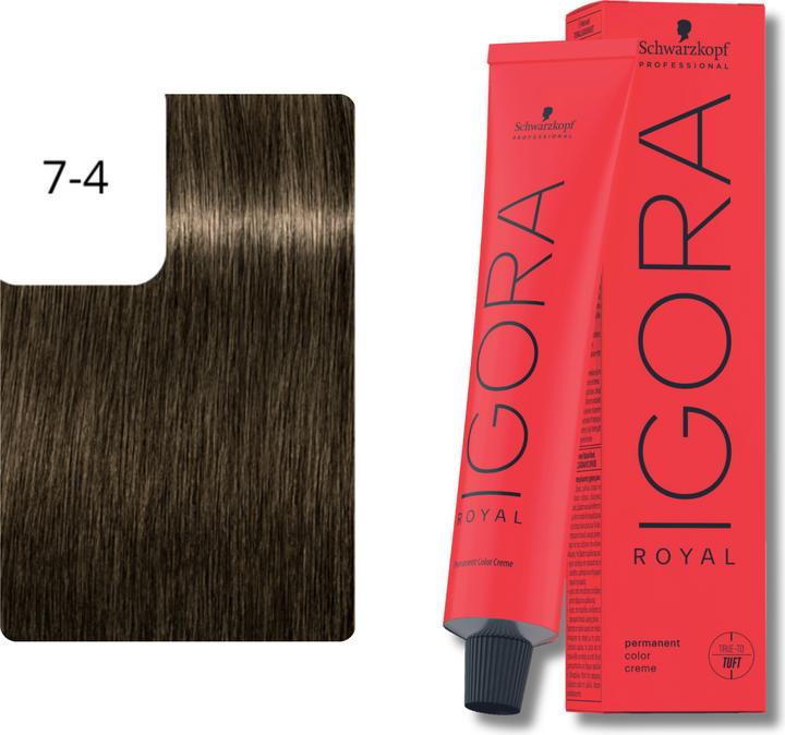 Immagine prodotto Schwarzkopf Professional Igora Royal (7-4 Biondo medio Beige)