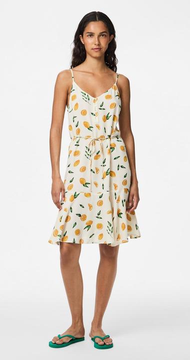 Actual product image Pieces Print strap dress (L)
