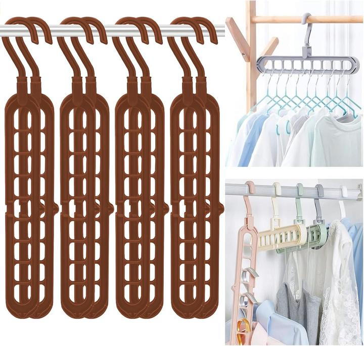 Actual product image König Design Magical space-saving trouser hanger Coat hanger Trouser hanger Multiple trouser hangers (1 x)