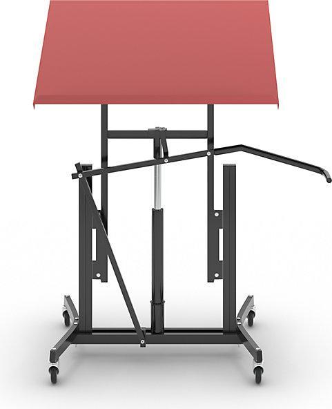 Immagine prodotto Global Stole Carrello portamateriale XL, con rotelle, range di regolazione altezza 730 - 980