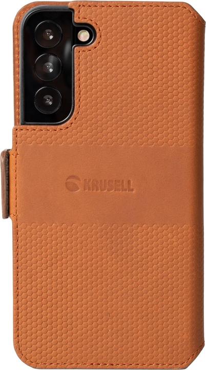 Immagine prodotto Krusell Portafoglio in pelle Samsung Galaxy S22+ cognac (62468) (Samsung Galaxy S22+)