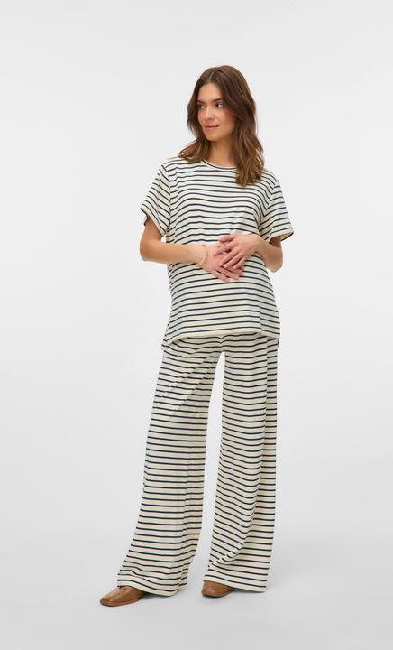 Image du produit Mamalicious Normal geschnitten Hohe Taille Hose Hose mit weitem Beinschnitt (XL)