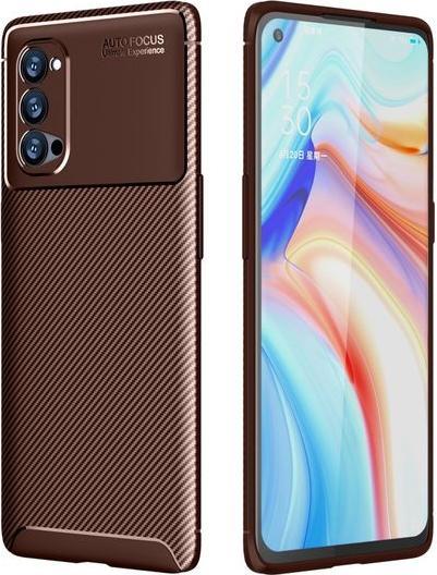 Productafbeelding MU Style Koolstofvezel TPU Softcase-serie (Samsung Galaxy A42 5G)