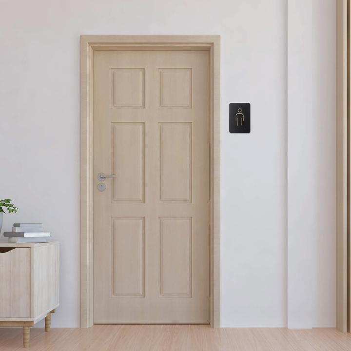 Immagine prodotto Europel Pittogramma "WC uomini", nero