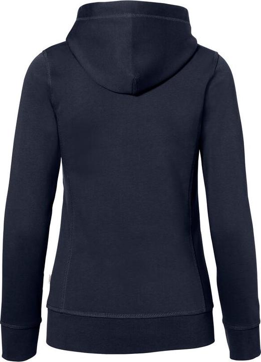 Actual product image Hakro Ladies' Hooded Jacket Bonded ink/silver, M (M)