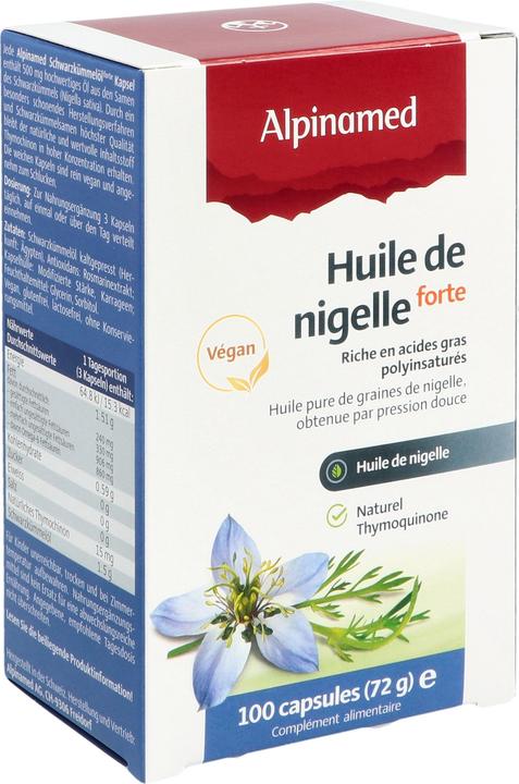Alpinamed Schwarzkümmelöl (100 Stück, Kapseln, 112 g)