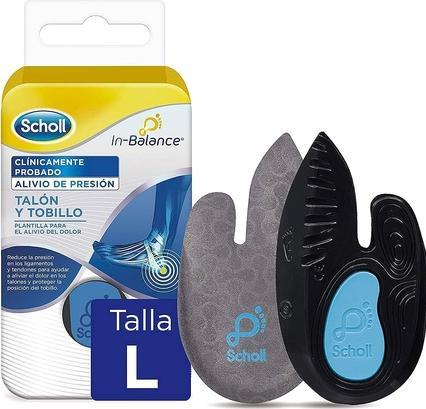 Produktbild Scholl in-Balance Biomechanical Insoles for Heel and Ankle Pain Relief Size L Blue - Pack of 2