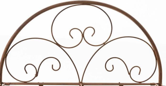 Produktbild Swisshandel24 Standregal Rosa, antik braun (45.5 x 24 x 81.5 cm)