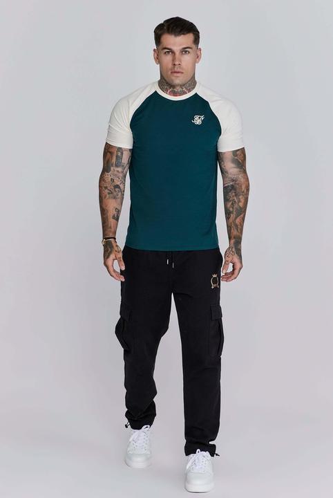 Actual product image Siksilk T-Shirt Raglan T-Shirt (S)