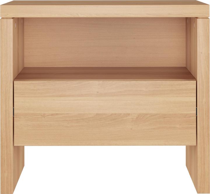 Produktbild Erst-Holz Nachttisch Buche Nachtkästchen Bettkommode mit Schublade 90.20-K42