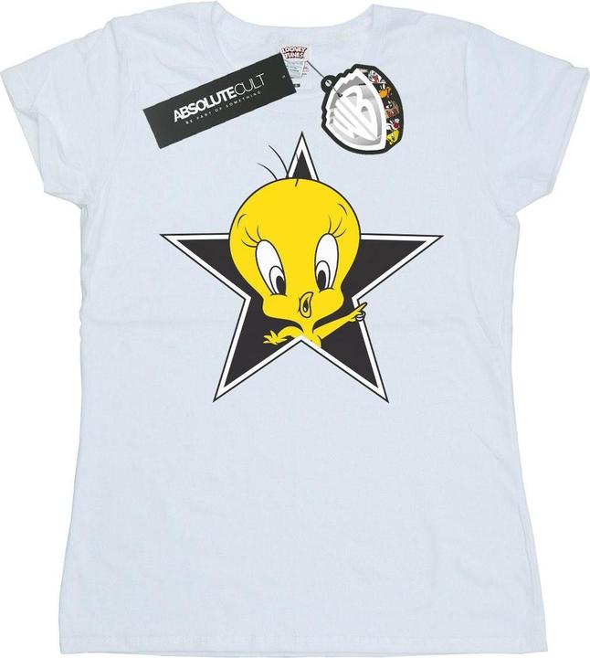 Immagine prodotto Looney Tunes Tweety Pie Star Maglietta Donna (S)