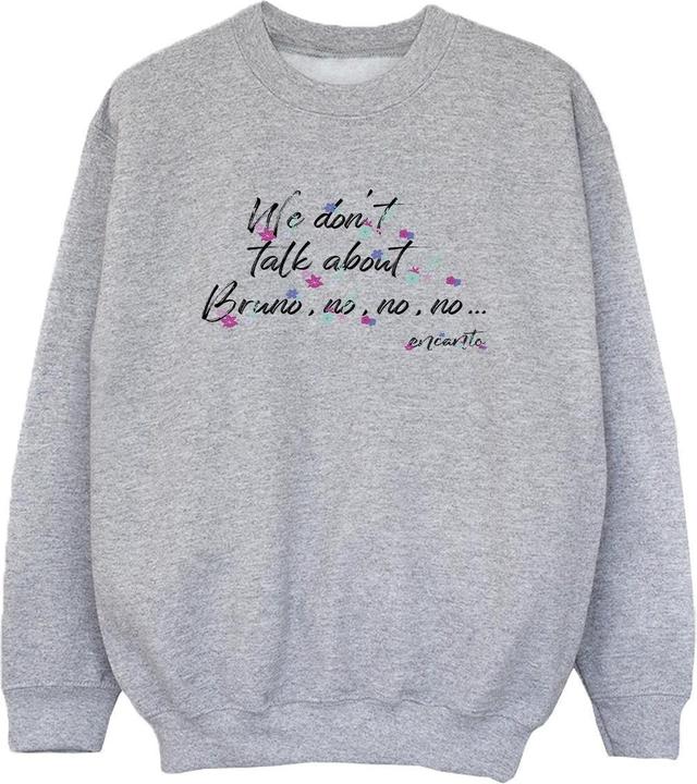 Actual product image Disney Boys Encanto We Dont Talk About Bruno No No Sweatshirt (116)
