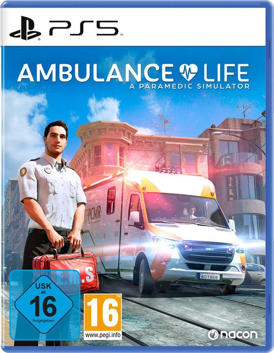 Produktbild Nacon Gaming Ambulance Life: A Paramedic Simulator (PS5, DE)