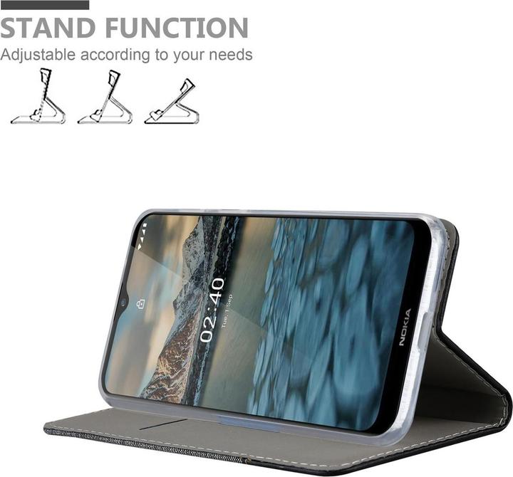 Actual product image Cadorabo Book Jeans Optics Cover (Nokia 2.4)