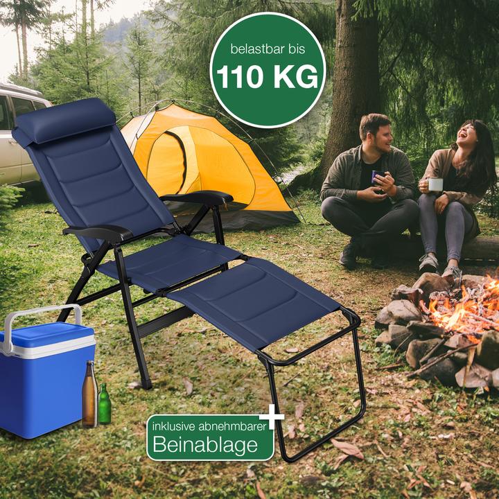 Image du produit Aktivshop Klappstuhl aktiv Camping mit Beinauflage