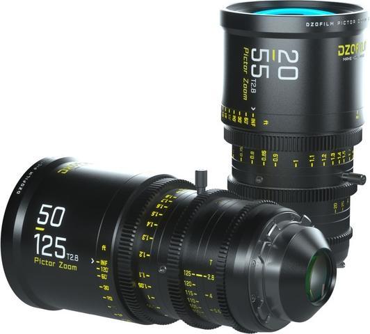 Produktbild Dzofilm Pictor Zoom 2-Lens Kit (50-125/20-55 T2.8) (PL, Canon EF, APS-C / DX)