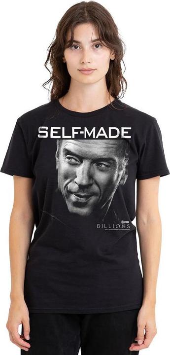 Actual product image Billions Unisex Adult Self Made T-Shirt (S)