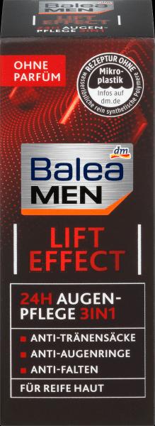 Produktbild dm Balea MEN Augencreme Lift Effect 24h Augenpflege 3in1 (15 ml, Tag + Nacht)