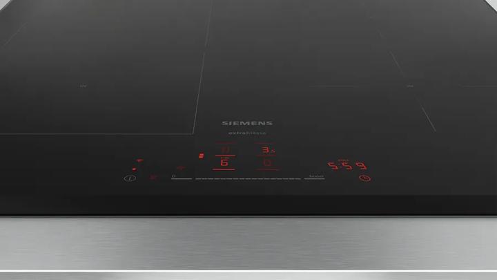 Image du produit Siemens iQ500, Induction hob, 60 cm, Black, surface mount without frame, ED651HSB1M