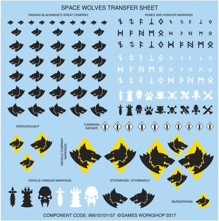 Image du produit Games Workshop Warhammer 40.000 - Patrouille de combat des Space Wolves (Matières plastiques)