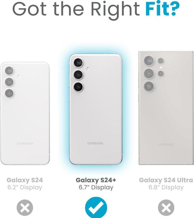 Immagine prodotto speck Presidio2 Grip - Samsung Galaxy S24+ Hülle (Küstenblau / Staubgrau) (Samsung Galaxy S24+)