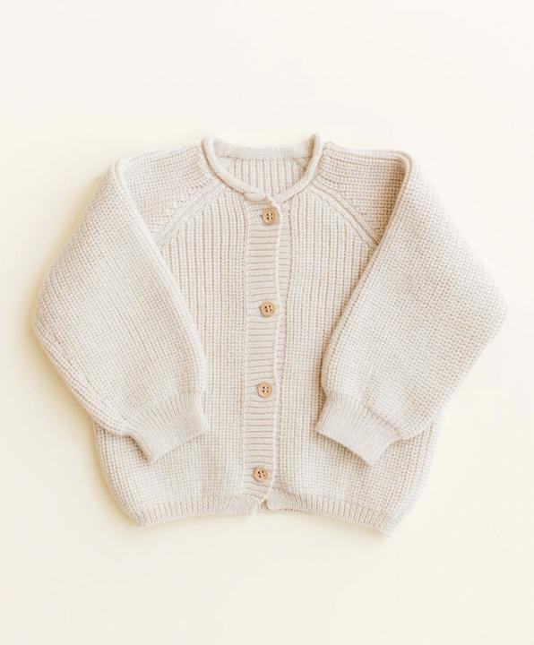 Hvid Cardigan Inga Cream (62)