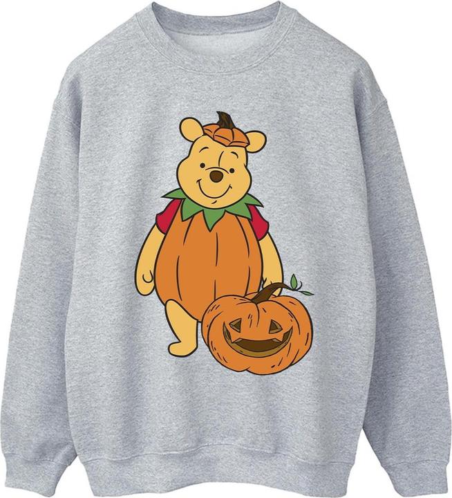 Actual product image Winnie the Pooh Mens Pumpkin Halloween Sweatshirt (S)