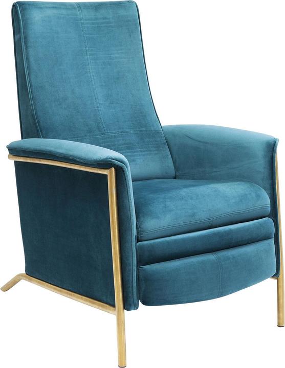 Produktbild Kare Design Relaxsessel Lazy Velvet Blau