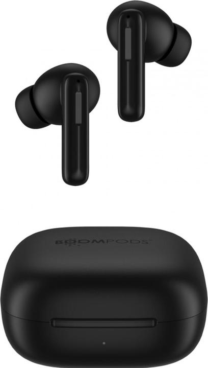 Actual product image Boompods Bassline Hush Black (ANC, 30 h, Cable)