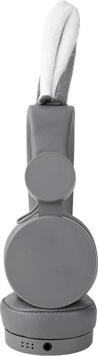 Actual product image Nedis On-ear headphones with cable On-ear headphones with cable 3.5 mm cable length: 1.20 m 85 dB Grey (Cable)