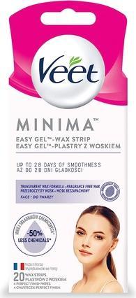 Veet Minimaâ„¢ Easy-Gelâ„¢ Wax Strips Face (20 x)
