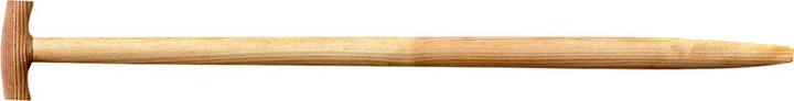 Actual product image K. Löffert Spade handle DIN 20152 length 950 mm Ø 41 mm ash T-handle, double steam-bent