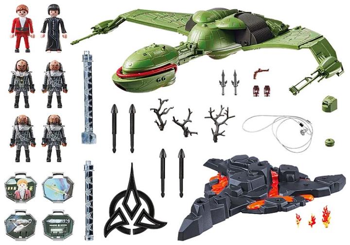 Actual product image Playmobil Klingon ship: Bird-of-Prey (71089, Playmobil Star Trek)