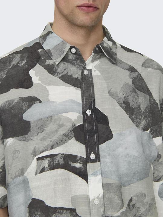 Image du produit Only & Sons Coupe décontractée Col de chemise Chemise (S)