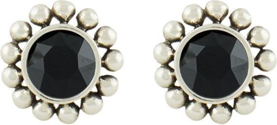 Actual product image Steinkult Amy" earrings (Brass, 925 Sterling silver, silver-plated)