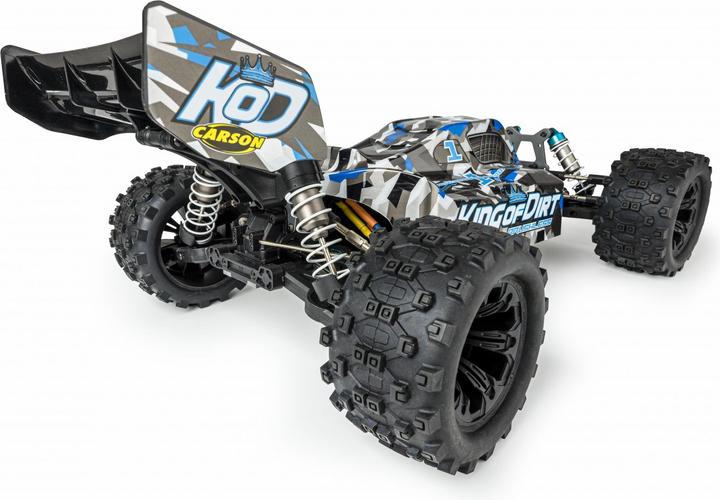 Image du produit Carson RC Sport King of Dirt Buggy 4S Brushless 1:8 RC Model Car Electric Buggy All Wheel Drive (4WD) (RTR Prêt à fonctionner)