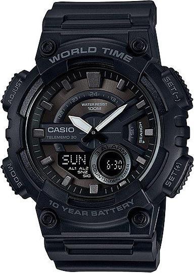 Casio AEQ-110W-1BVDF Herrenuhr (Analogue wristwatch, Digital watch)