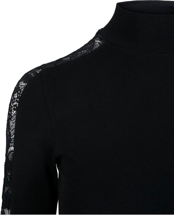 Actual product image Urban Classics Ladies Lace Striped LS (4XL)