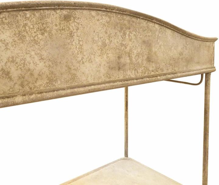 Actual product image Loberon Planting table Banners antique brown