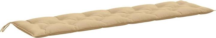 Actual product image VidaXL Garden bench cushions 2 pcs. fabric (200 x 50 x 7 cm)