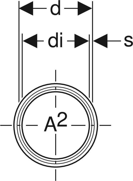 Produktbild Geberit Vertriebs GmbH Silent-PP Rohr mit 1 Muffe DN70 Länge 250mm