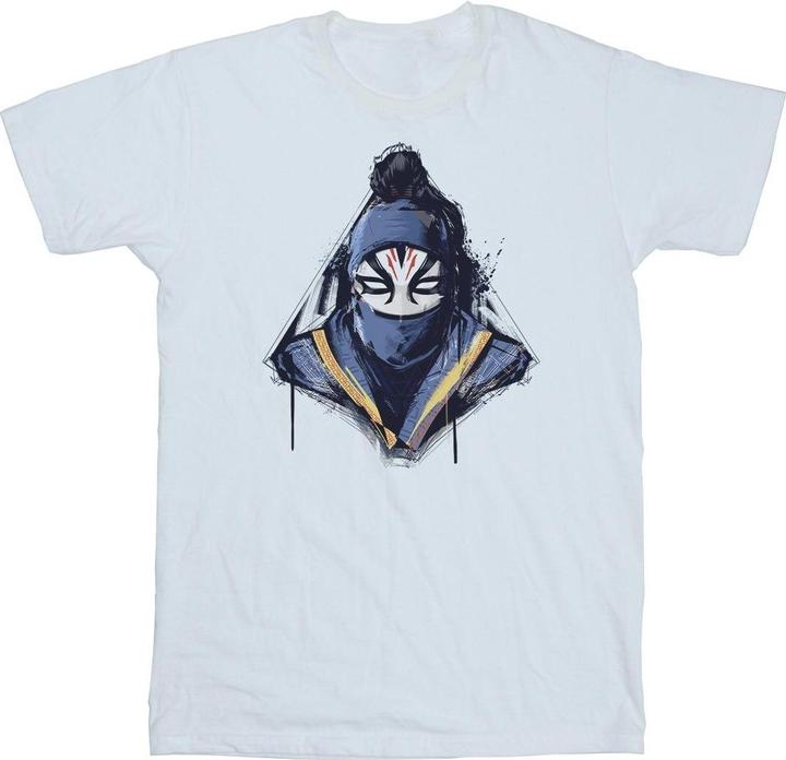 ShangChi And The Legend Of The Ten Rings Razor Fist Masked Paint TShirt