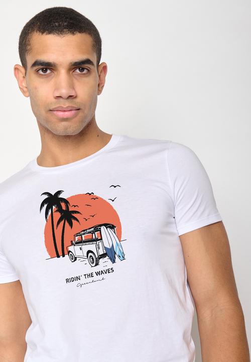 Produktbild Greenbomb Nature Car Surf Guide T-Shirt (XL)